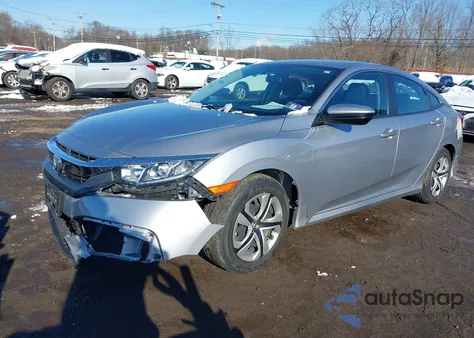 2017 Honda Civic Lx из США, поврежденный, VIN 2HGFC2F55HH559892